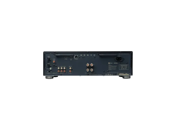 Onkyo A-50 Icon, forsterker, sort 2x110 watt. streaming, MM/MC-RIAA, HDMI 