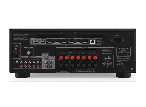 Onkyo TX-NR6050 - Hjemmekinoreceiver 7.2 kanaler 