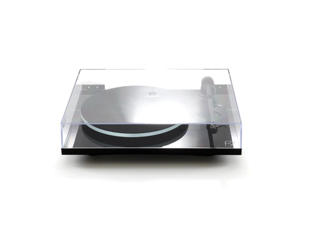 Rega Planar 2 Nd3 platespiller- sort Glasstallerken, RB220 arm, High Gloss 
