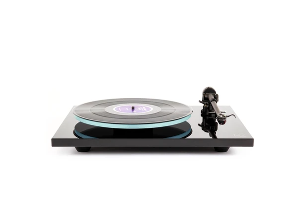 Rega Planar 2, Nd3 pickup, Black Glasstallerken, RB220 arm, EBLT drivrem 
