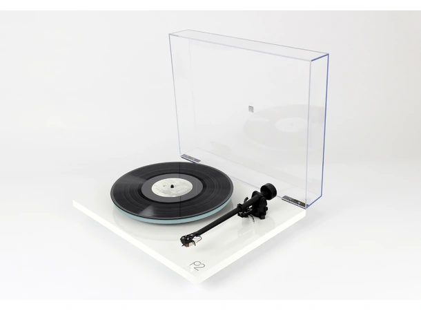 Rega Planar 2, Nd3 pickup, hvit Glasstallerken, RB220 arm, EBLT drivrem 