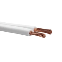 Rega SC1 høyttalerkabel, pris pr meter Høykvalitets OFC-kabel, 56 ledere, hvit