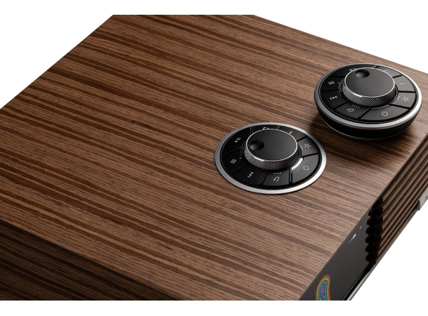 Ruark R610/Sabre-R Stereopakke, Walnut Komplett streaming-stereoanlegg 