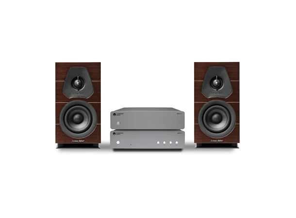 Sonus Faber Lumina I og Cambridge Streaming-stereopakke, Wenge 