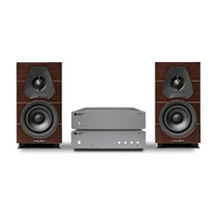 Sonus Faber Lumina I og Cambridge Streaming-stereopakke, Wenge