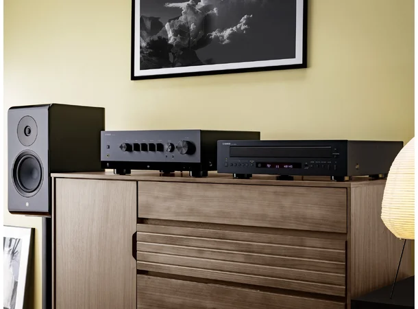 Yamaha CD-C603 CD-veksler - Sølv CD-veksler med plass til 5 cd-plater 