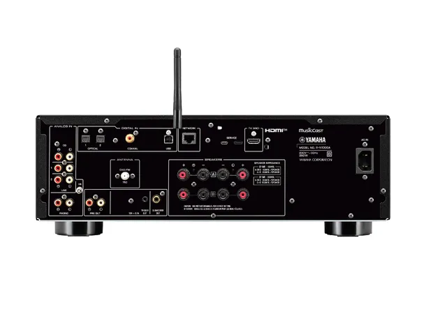 Yamaha R-N1000A stereoforsterker - Sort HDMI ARC, Streaming, MusicCast 