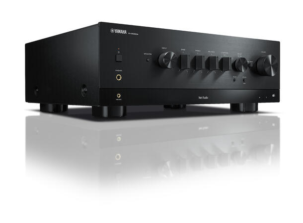 Yamaha R-N1000A stereoforsterker - Sort HDMI ARC, Streaming, MusicCast