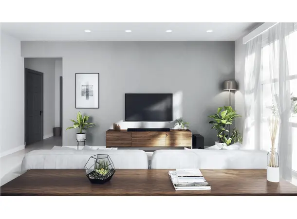 Yamaha True X BAR 50A - Sort Lydplanke med trådløs subwoofer 