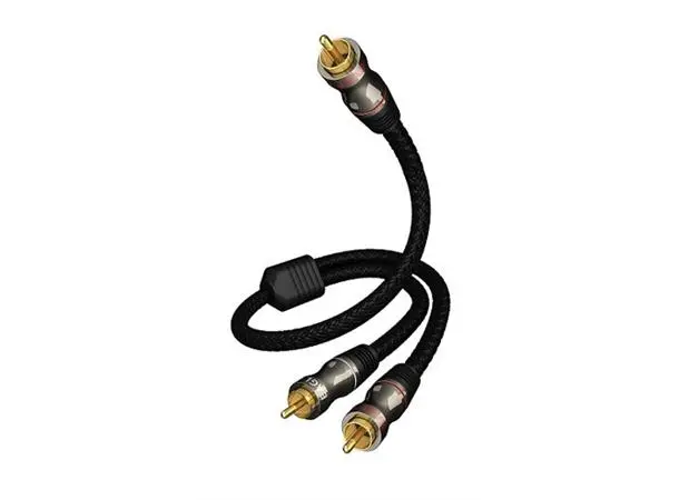 Eagle Deluxe II Y-Subwooferkabel 10M Subwooferkabel Y splitt - 1 til 2 rca 