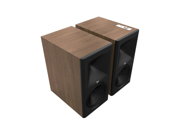 Klipsch The Nines II, Walnut Aktive streaming-høyttalere, HDMI, RIAA 