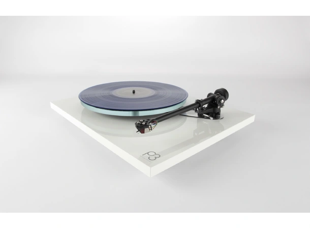 Rega Planar 3 Nd3 platespiller- hvit RB330 arm, High gloss 
