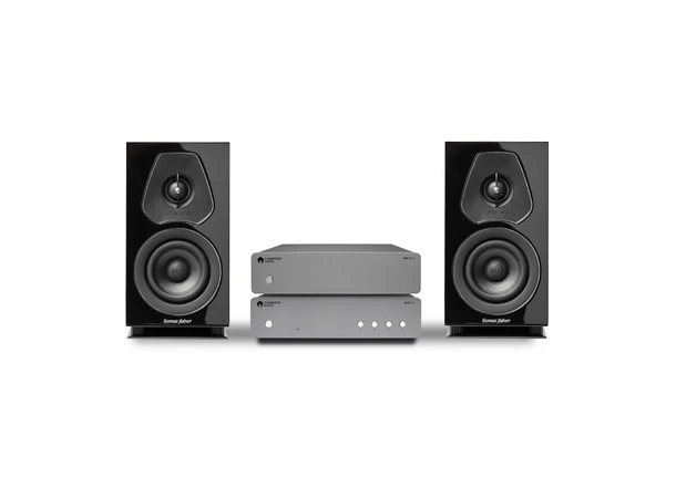 Sonus Faber Lumina I og Cambridge Streaming-stereopakke, Black 