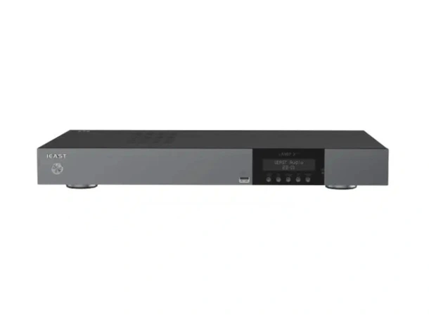 iEast eAMP 2 Pro - Streamingforsterker 2x150w, Tidal, Spotify, AirPlay2 