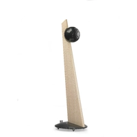 Cabasse IO 2 Floorstanding, stk Gulvstående, Black Piano – Oak stativ