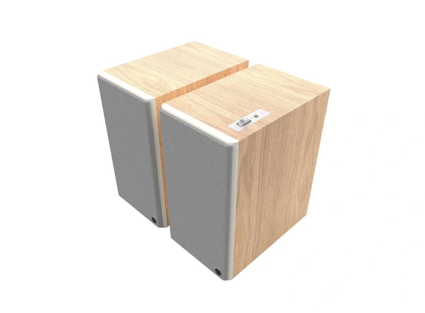 Klipsch The Nines II, Red Oak Aktive streaming-høyttalere, HDMI, RIAA 