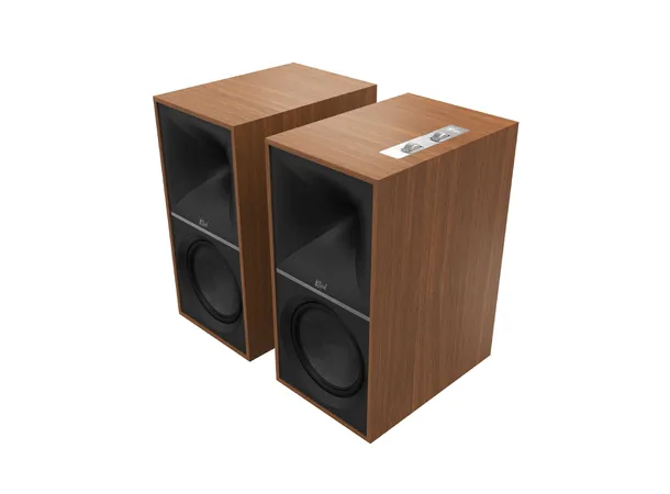 Klipsch The Nines, Walnut Aktive høyttalere, Bluetooth, HDMI, par 