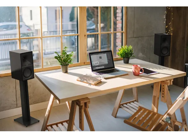 Klipsch The Sevens, Matte Black Aktive høyttalere, Bluetooth, HDMI, par 