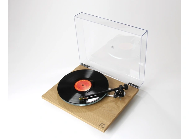 Rega Planar 3, Nd5 pickup, oak Glasstallerken, RB330 arm, EBLT drivrem 
