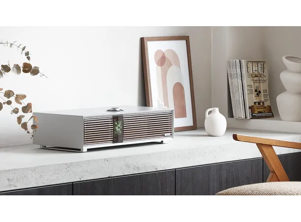 Ruark R410, musikksystem, Soft Grey Spotify, Tidal, WiFi, DAB+, HDMI 