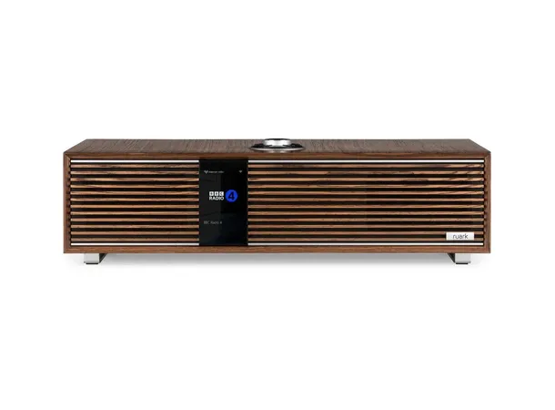 Ruark R410, musikksystem, valnøtt Spotify, Tidal, WiFi, DAB+, HDMI 