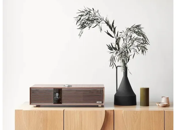 Ruark R410, musikksystem, valnøtt Spotify, Tidal, WiFi, DAB+, HDMI 