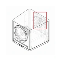 XTZ Conversion plate for Cinema Sub 1x12 Adapterplate