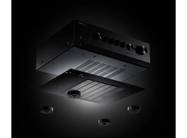 Yamaha R-N1000A stereoforsterker - Sølv HDMI ARC, Streaming, MusicCast 