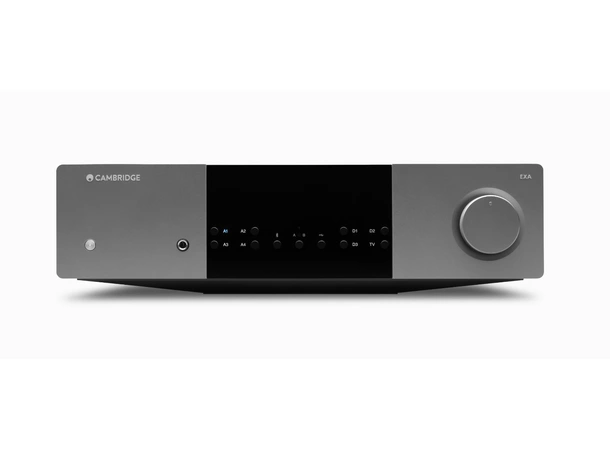 Cambridge Audio EXA 100, forsterker 2x100 watt, HDMI, DAC, XLR, Lunar Grey 