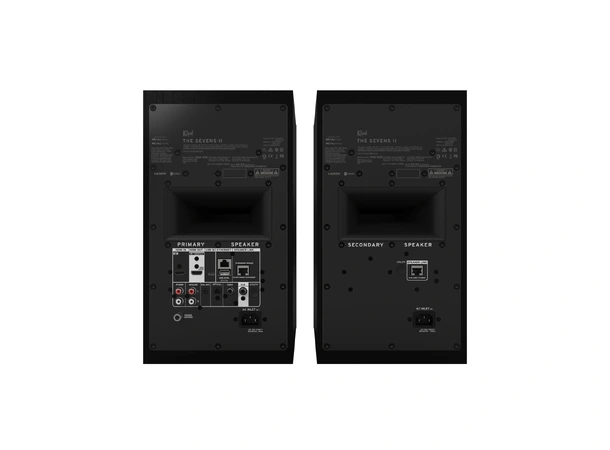 Klipsch The Sevens II, Ebony Aktive streaming-høyttalere, HDMI, RIAA 
