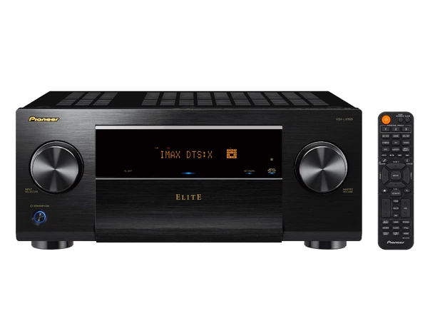 Pioneer VSX-LX505 Hjemmekinoreceiver 9.2 kanaler. WiFi, 8K, ATMOS - Sort 