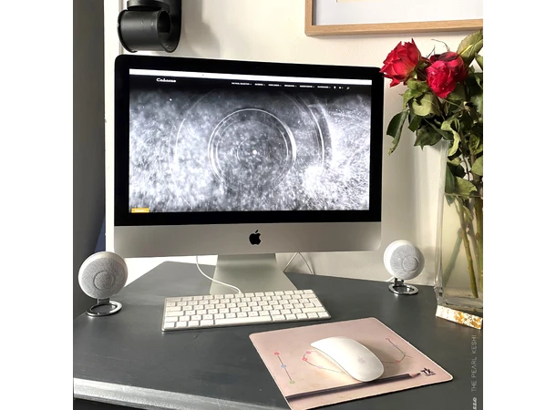 Cabasse The Pearl Keshi, hvit Streaming stereoanlegg, inkl. subwoofer 