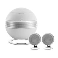 Cabasse The Pearl Keshi, hvit Streaming stereoanlegg, inkl. subwoofer