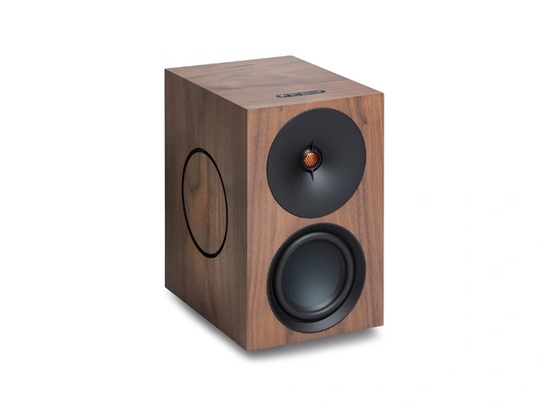 Cambridge Audio L/R X, aktiv høyttaler Streaming, HDMI, RIAA-trinn, valnøtt 