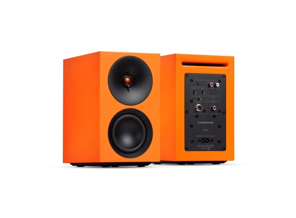 Cambridge L/R S, aktiv høyttaler, Orange Bluetooth, RCA/optisk inngang 