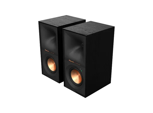 Klipsch R-40PM aktiv høyttaler - Sort Bluetooth, USB, optisk, RIAA, par 