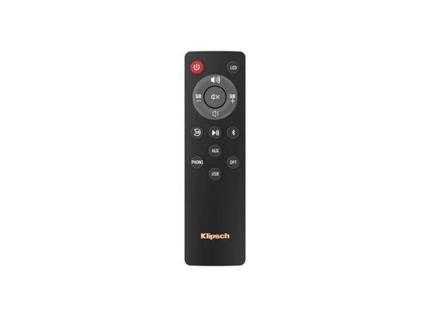 Klipsch R-40PM aktiv høyttaler - Sort Bluetooth, USB, optisk, RIAA, par 