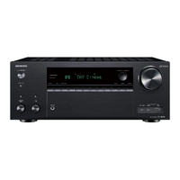 Onkyo TX-NR696 Hjemmekinoreceiver 7.2 kanaler. THX. ATMOS. 4K. WiFi - Sort
