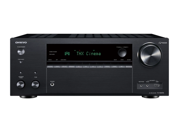 Onkyo TX-NR696 Hjemmekinoreceiver 7.2 kanaler. THX. ATMOS. 4K. WiFi - Sort 