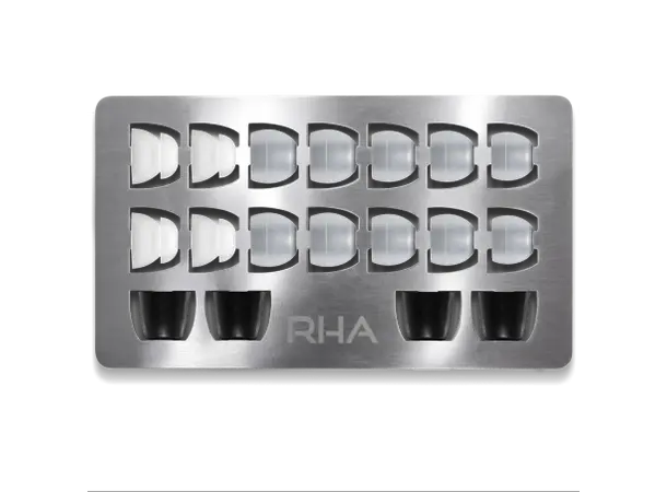 RHA T10, ørepropper Tuning filter,10 ulike propper, High-Res 