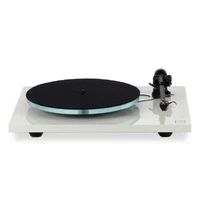 Rega Planar 3, uten pickup, hvit Glasstallerken, RB330 arm, EBLT drivrem