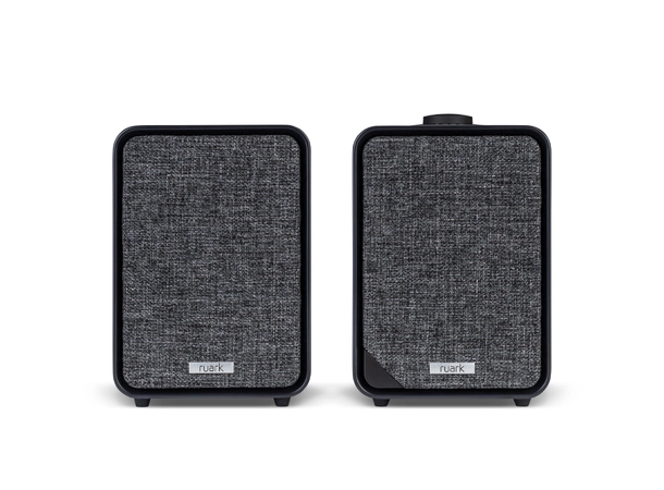 Ruark MR1 Mk3 aktiv høyttaler, Charcoal Bluetooth, APTX, linje inn, subwoofer ut 