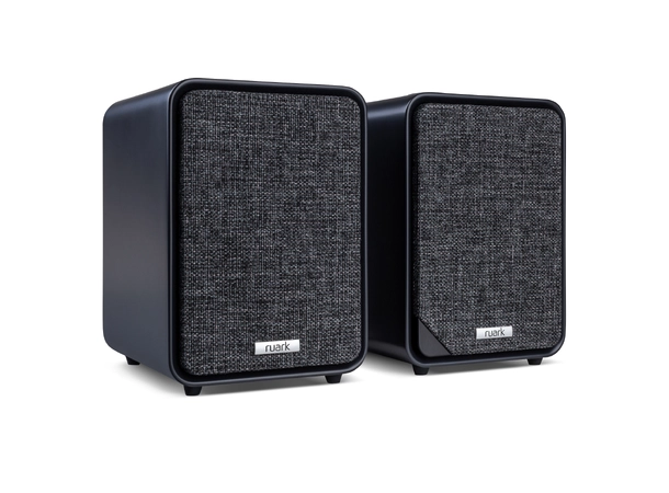 Ruark MR1 Mk3 aktiv høyttaler, Charcoal Bluetooth, APTX, linje inn, subwoofer ut 