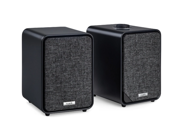 Ruark MR1 Mk3 aktiv høyttaler, Charcoal Bluetooth, APTX, linje inn, subwoofer ut 