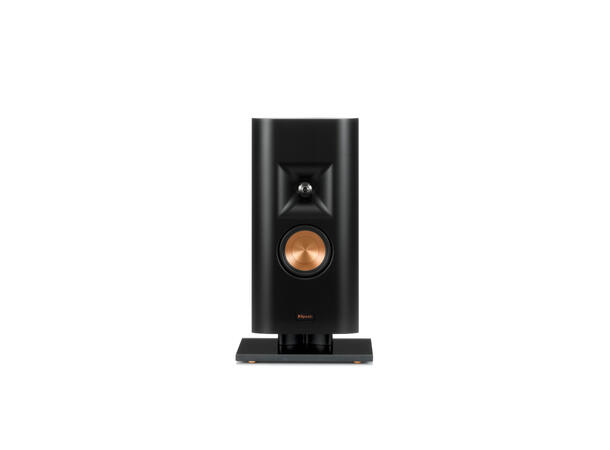 Klipsch RP-140D, on-wall høyttaler, sort 3,5" bass, horndiskant, vegg/fot, stk