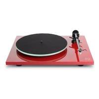 Rega Planar 2, Carbon pickup, rød Glasstallerken, RB220 arm, EBLT drivrem