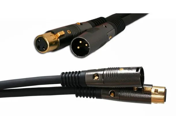 XTZ Blue Line 5 meter XLR XLR han -  XLR hun, pris pr stk 