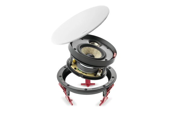 Focal Custom 300 ICW 4 Takhøyttaler Kutt: 163mm Dybde: 93mm 