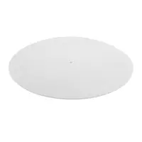 Rega Turntable Mat White Tynn hvit - standard på Planar10/RP10/P9