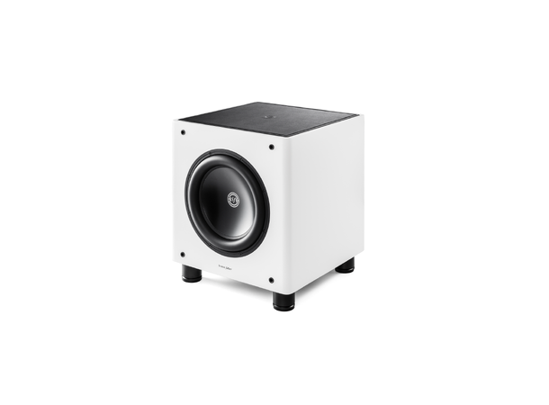 Sonus Faber Gravis II, hvit matt aktiv subwoofer, 2 x10" bass, 350 watt
